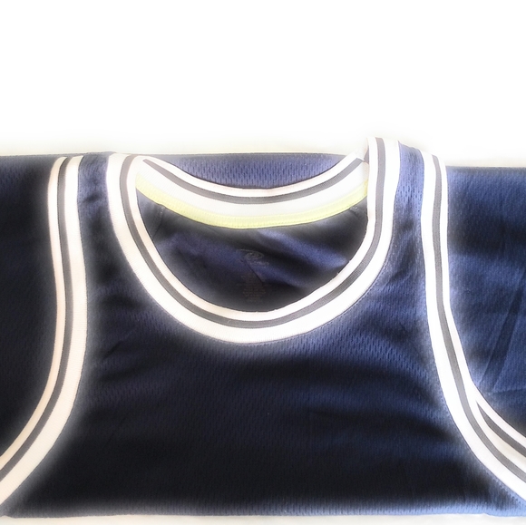 Pro Players Athletic Jersey Navy Blue Size Large - Picture 3 of 4